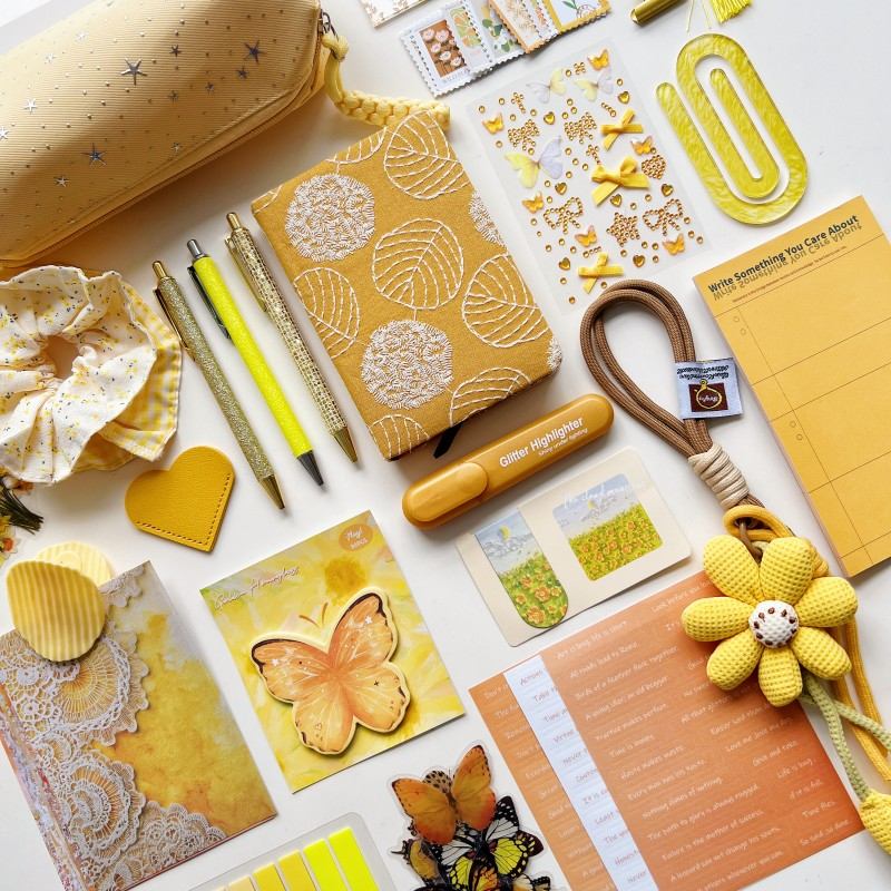 Sunshine Yellow Bookish Box