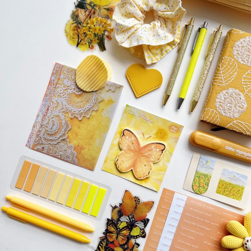 Sunshine Yellow Bookish Box