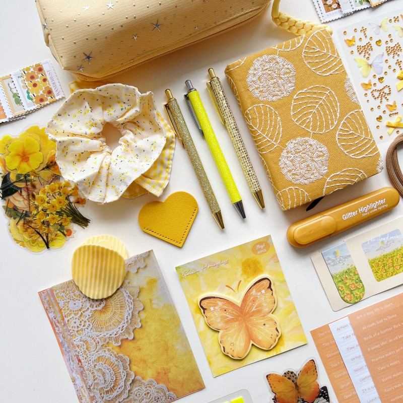 Sunshine Yellow Bookish Box