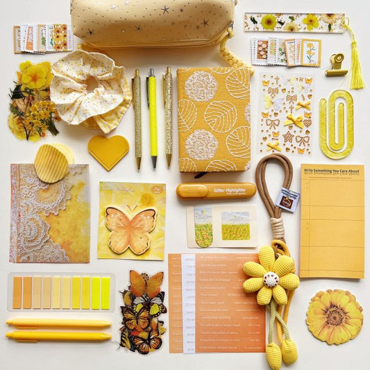 Sunshine Yellow Bookish Box