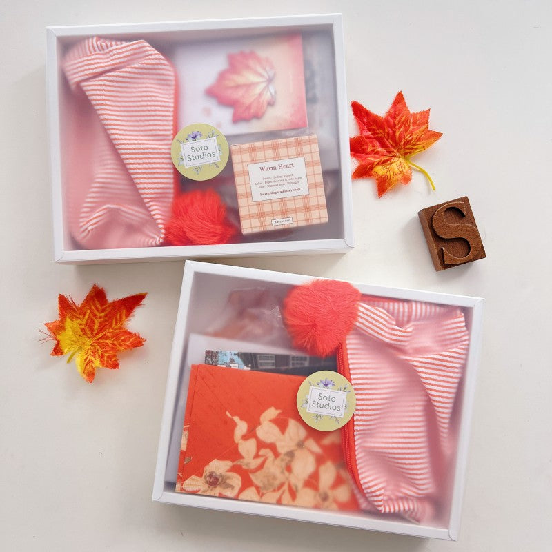 Autumn Orange Bookish Box