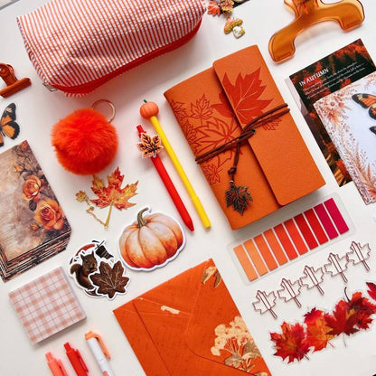 Autumn Orange Bookish Box