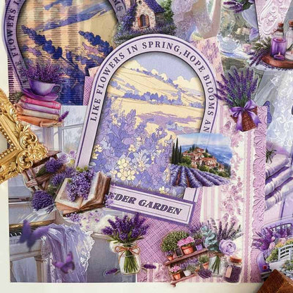 Lavender Haze Ephemera Mystery Kit 75PCS