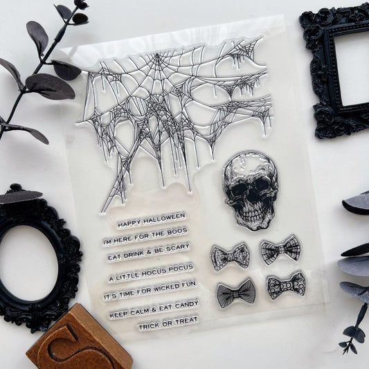 Wicked Webs Clear Stamp