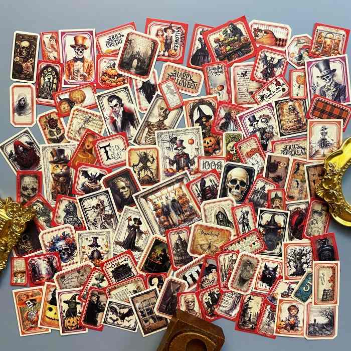 Wicked Vibes Sticker Tin Box 95PCS