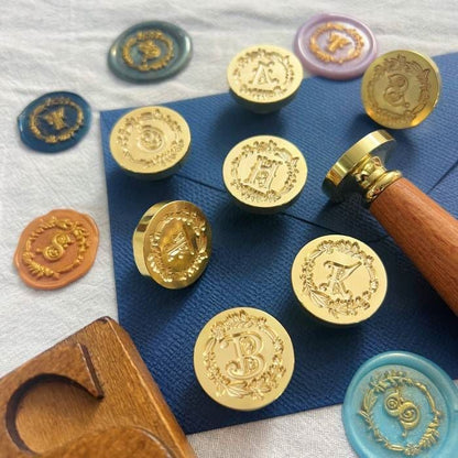 Initial Alphabet Wax Seal Premium Set