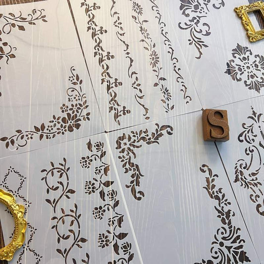 DIY Decorative Stencil Set NO.69
