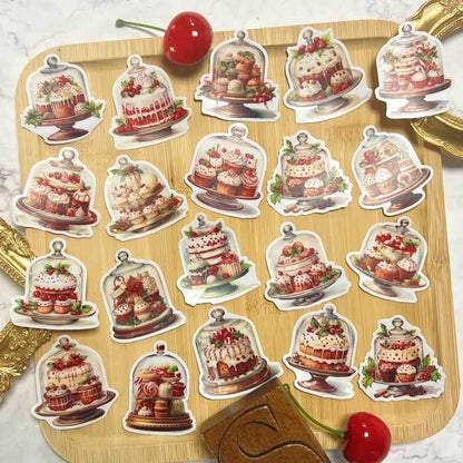 Holiday Cake Sticker 20PCS