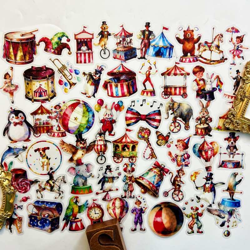 Color Circus Sticker 56PCS