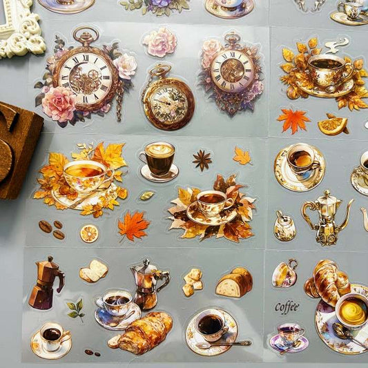 Autumn Brew Sticker 9PCS