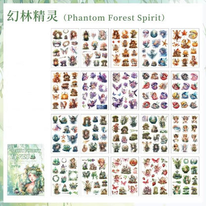 Magic Forest Elves Sticker Book 20Sheets