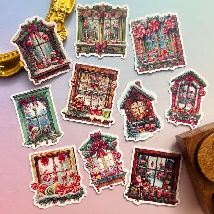 Christmas Window Delights Sticker 20PCS