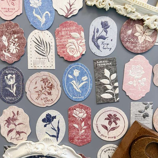 Hazy Flower Sticker 40PCS