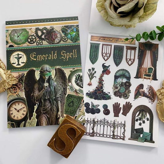 Emerald Spell Sticker Book 20Sheets