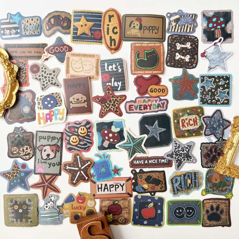 Patchwork Graffiti Sticker 50PCS