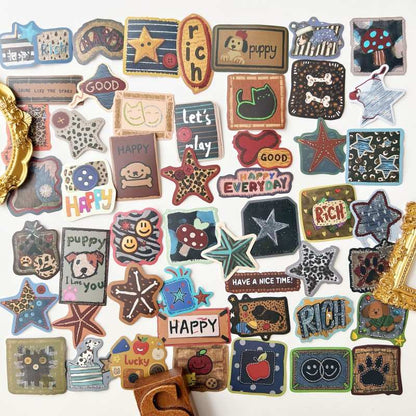 Patchwork Graffiti Sticker 50PCS