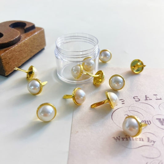 Elegant Drop Paper Fasteners 12PCS
