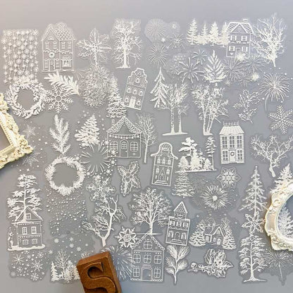 Snow Hides Everything Sticker 60PCS