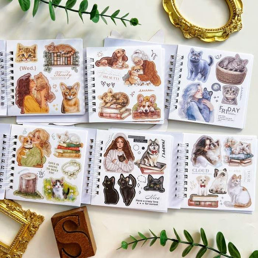 Pet Diary Sticker Book 20Sheets