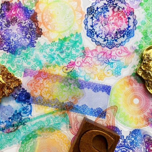 Magic Color Boundary Sticker 30PCS