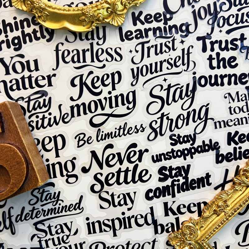 Believe More Sticker 56PCS