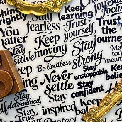 Believe More Sticker 56PCS