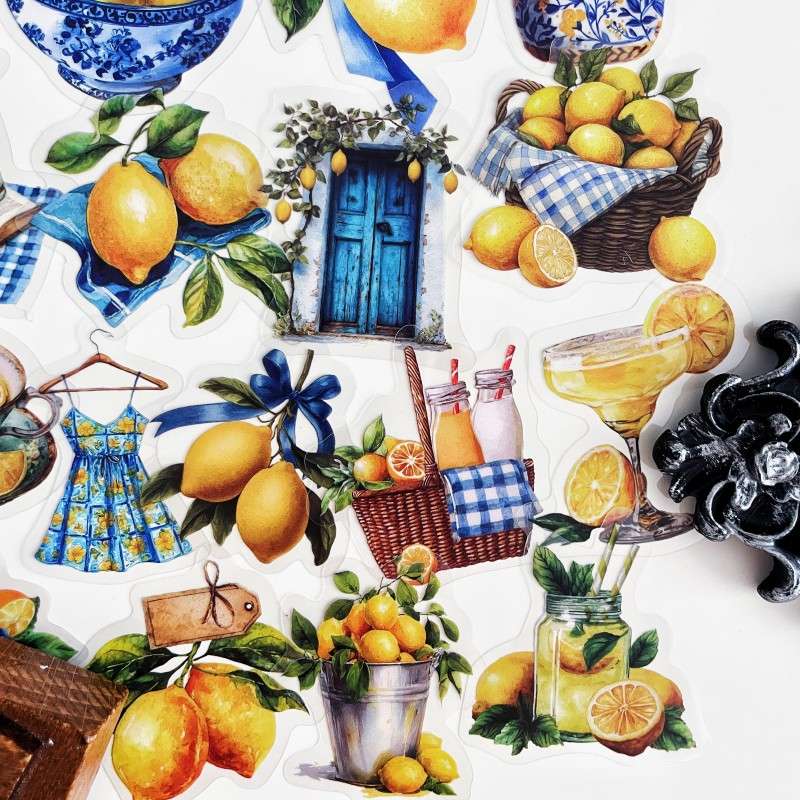 Happy Lemon Sticker 50PCS