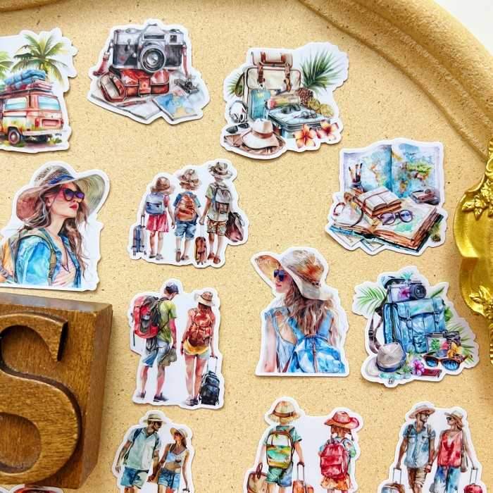 Wander Atlas Sticker 20PCS