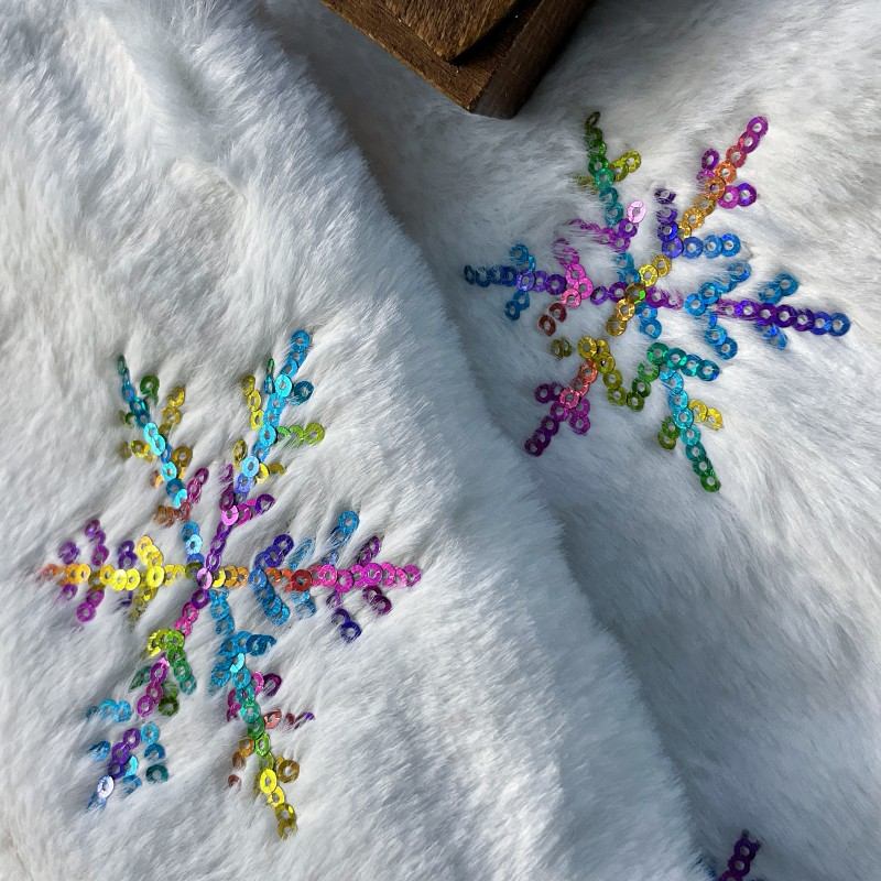 Iridescent Snow Pouch