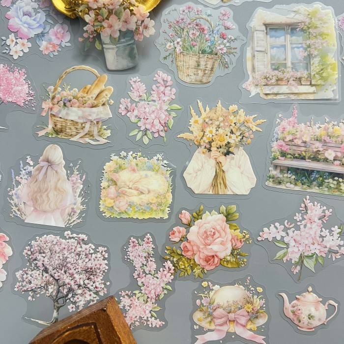 Spring Reverie Sticker 50PCS