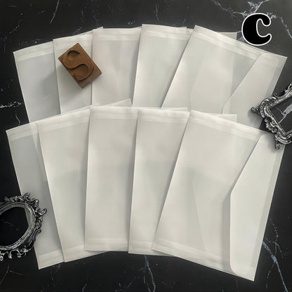 Translucent Vellum Envelopes 10PCS