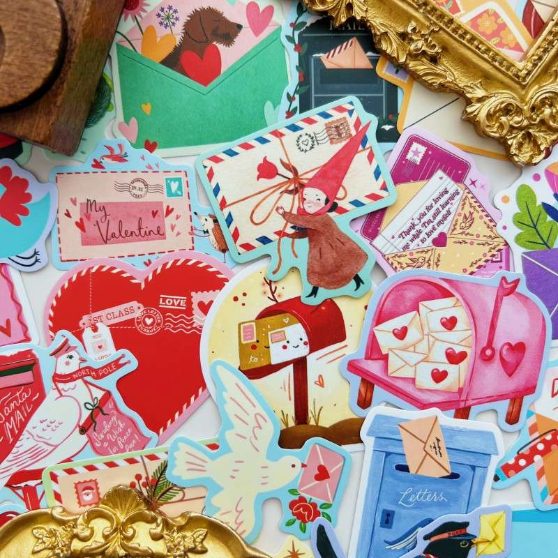 Happy Mail Sticker 50PCS
