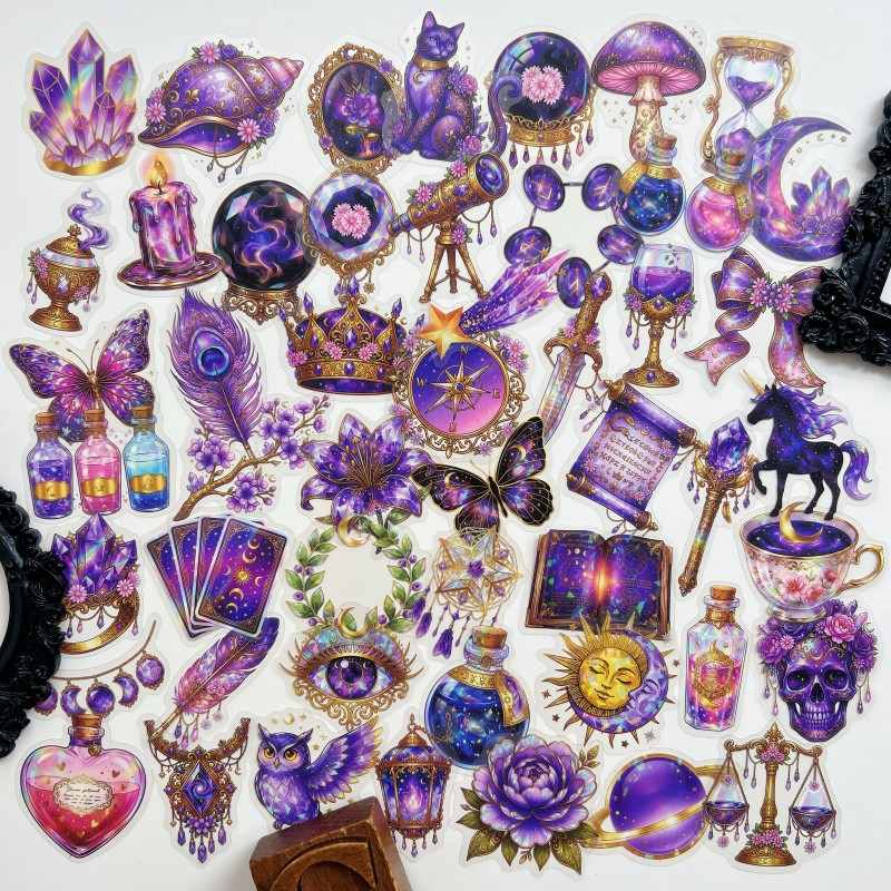 Purple Sanctuary Sticker 50PCS