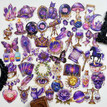 Purple Sanctuary Sticker 50PCS