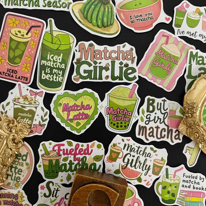 Matcha Bliss Sticker 50PCS