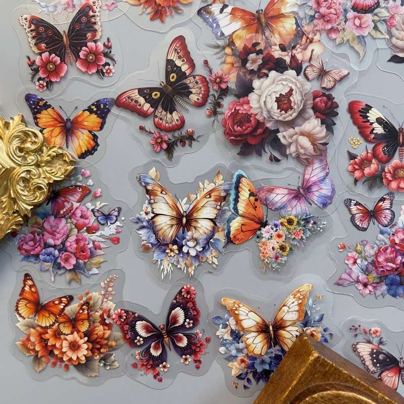 Crimson Wings Sticker 60PCS