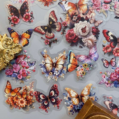 Crimson Wings Sticker 60PCS