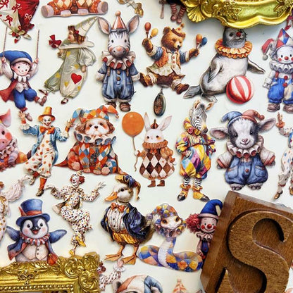Circus Parade Sticker 48PCS