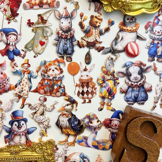 Circus Parade Sticker 48PCS