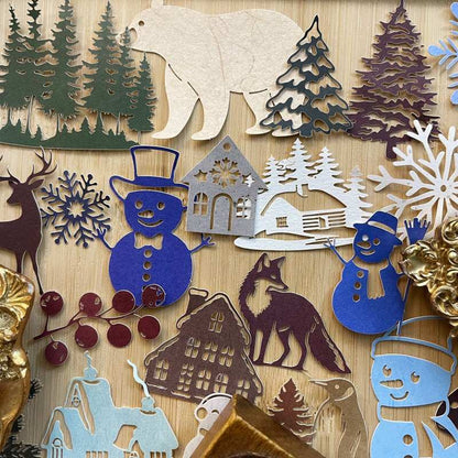Winter Collection Die Cuts 30PCS
