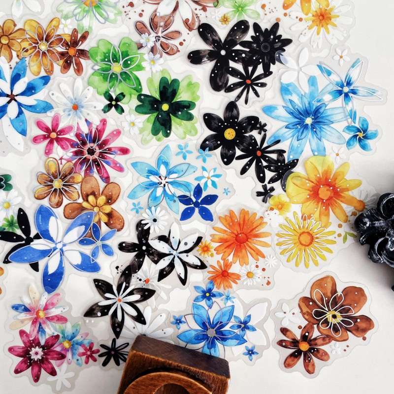 Starlit Floral Wilds Sticker 60PCS