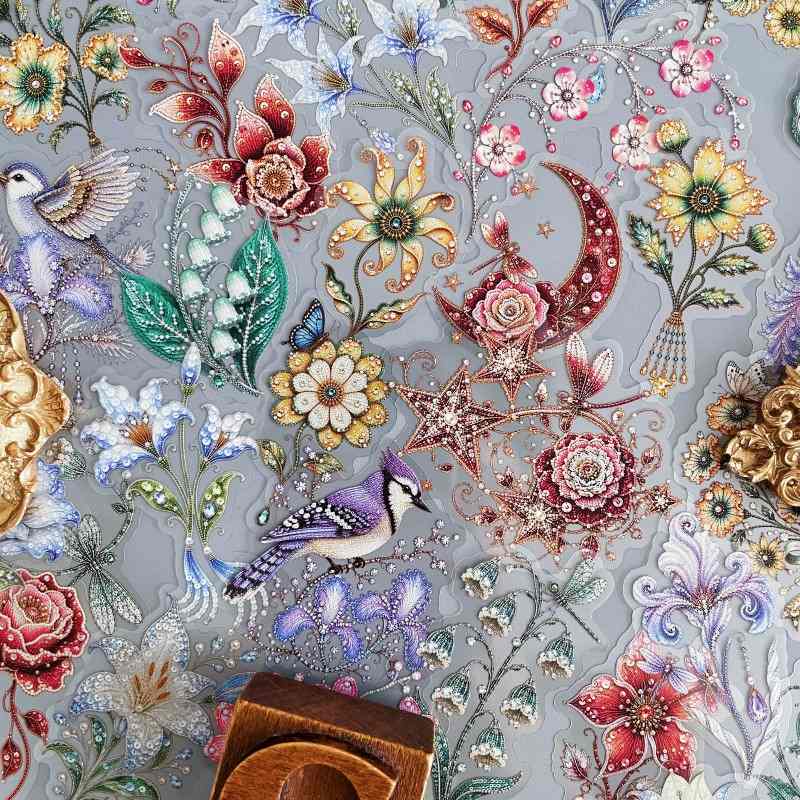 Living Bloom Sticker 48PCS