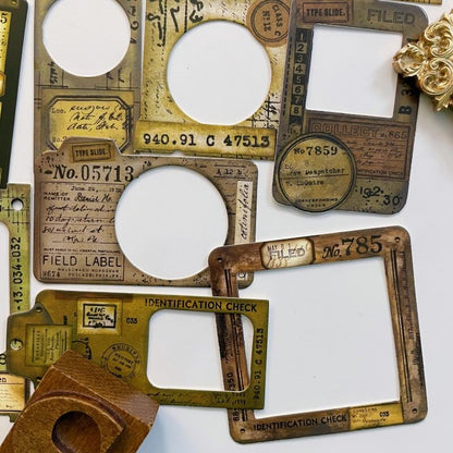 Hollow Frame Paper 16PCS