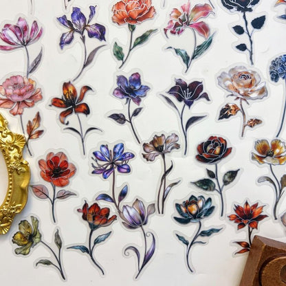 Pale Filament Sticker 50PCS