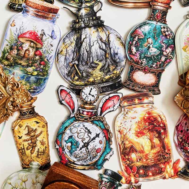 Illusion Bottles Sticker 20PCS