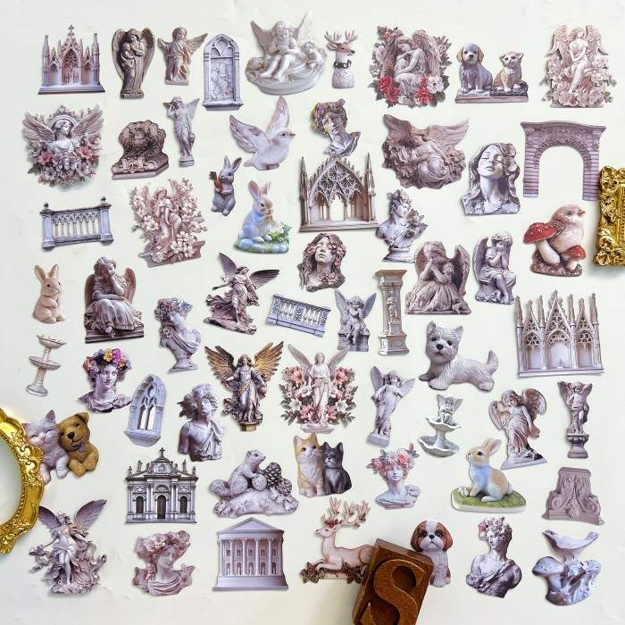 Gypsum Museum Sticker 60PCS
