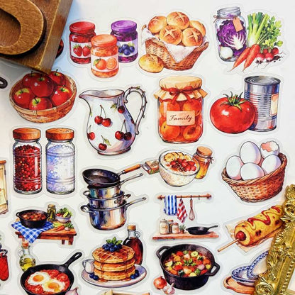 Home Flavor Sticker 56PCS