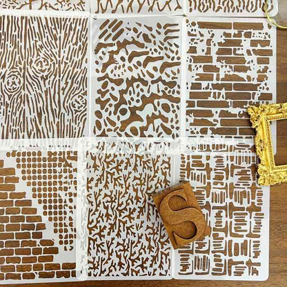 DIY Decorative Stencil Set NO.55