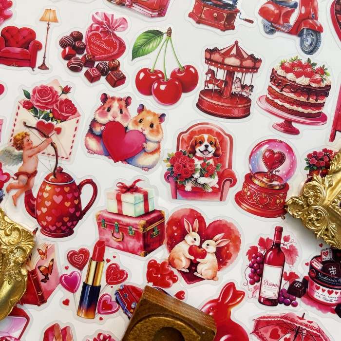 Heartfelt Wish Sticker 56PCS