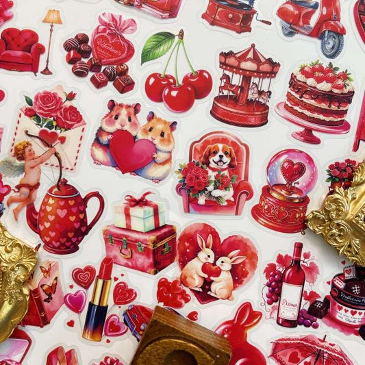 Heartfelt Wish Sticker 56PCS